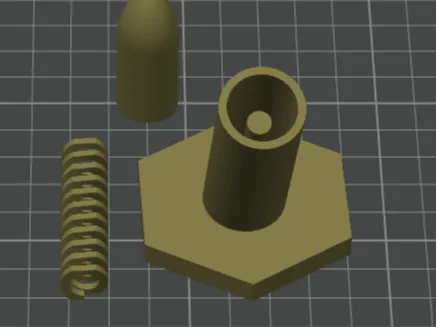 large spring mortar