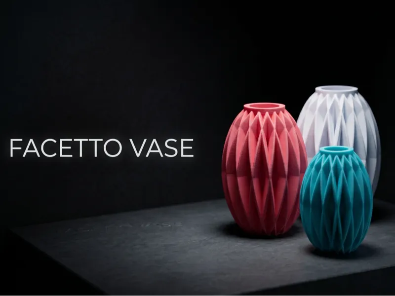 Facetto Vase