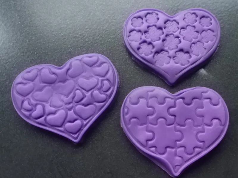 Valentine's heart cookie cutter