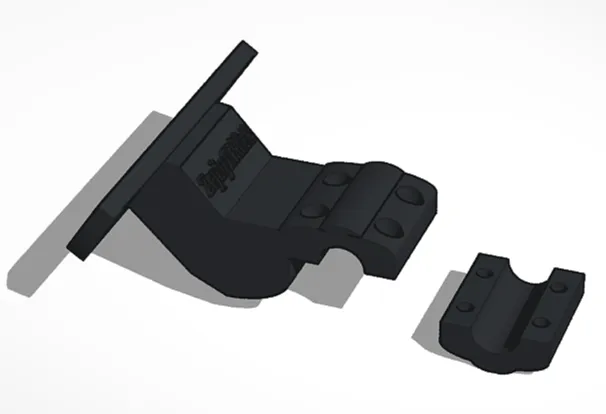 Rear light holder