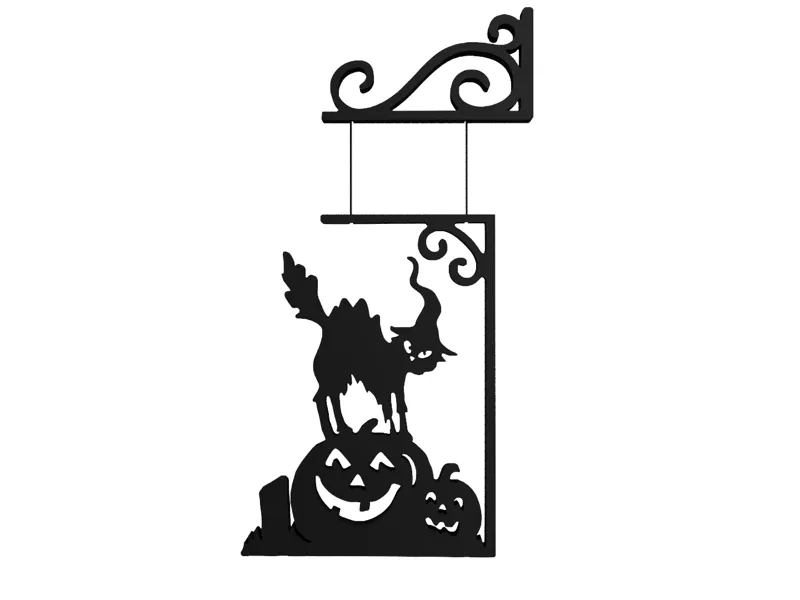 Hanging Halloween Decoration