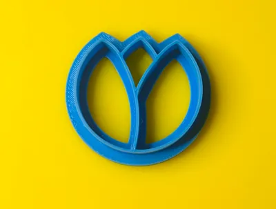 Tulip cookie cutter