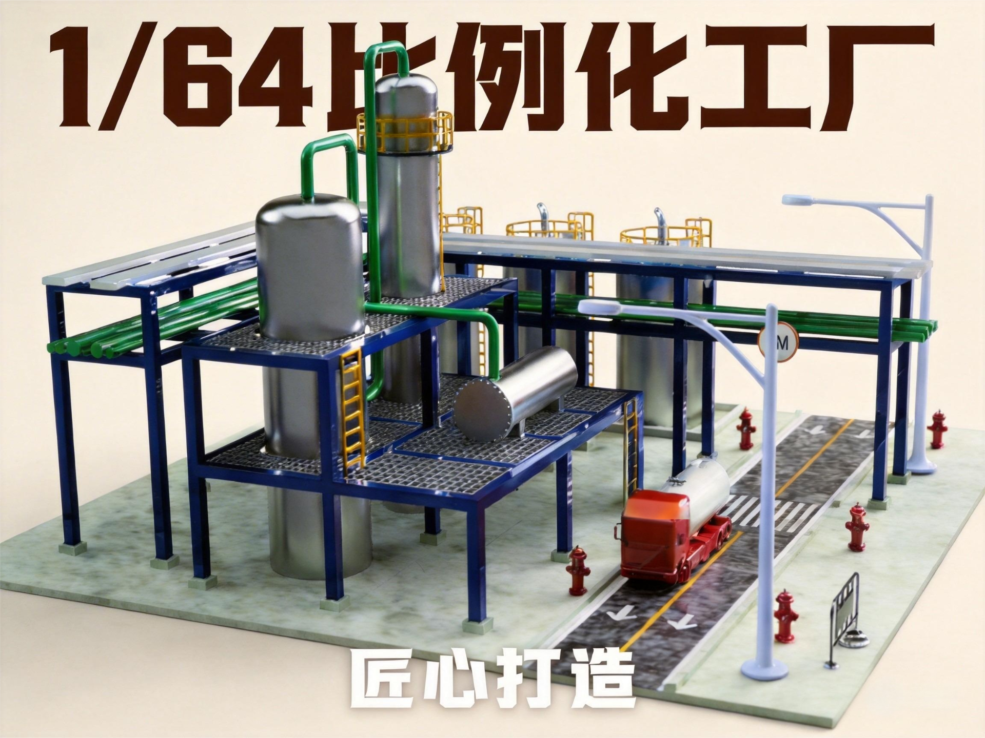1/64微缩场景-化工厂