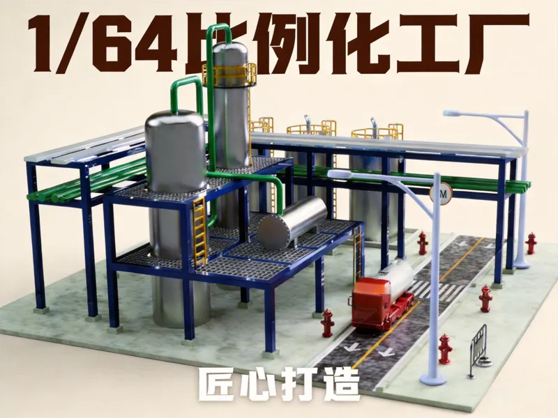 1/64微缩场景-化工厂