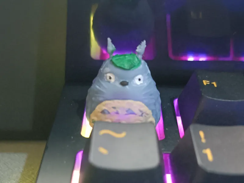 龙猫键帽