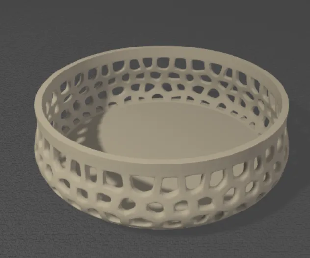 Java Small Items Basket for small items - Free 3D Print Model - MakerWorld
