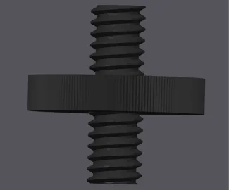 1/4" 20 UNC male to male Screw for Tripods webcams