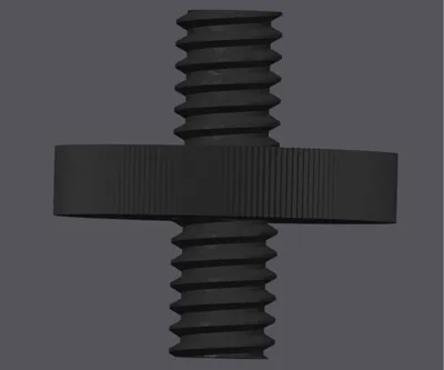 1/4" 20 UNC male to male Screw for Tripods webcams