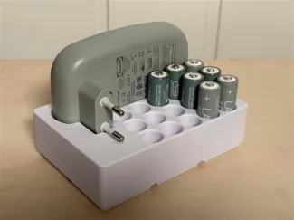 IKEA STENKOL Battery Charger Gridfinity Bin