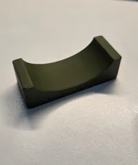 0.2mm layer, 3 walls, 10% infill, seitlich für tolle Rundung
