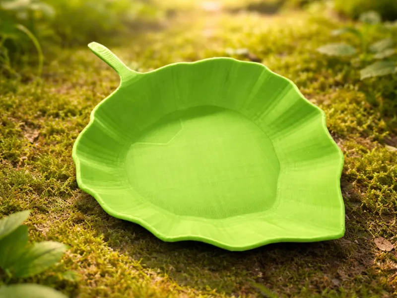 Leaf Shaped Bowl - Nature Inspired Decor