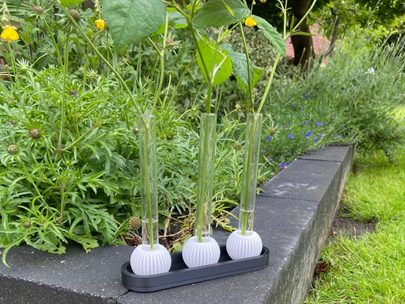 Tube Vase Trio