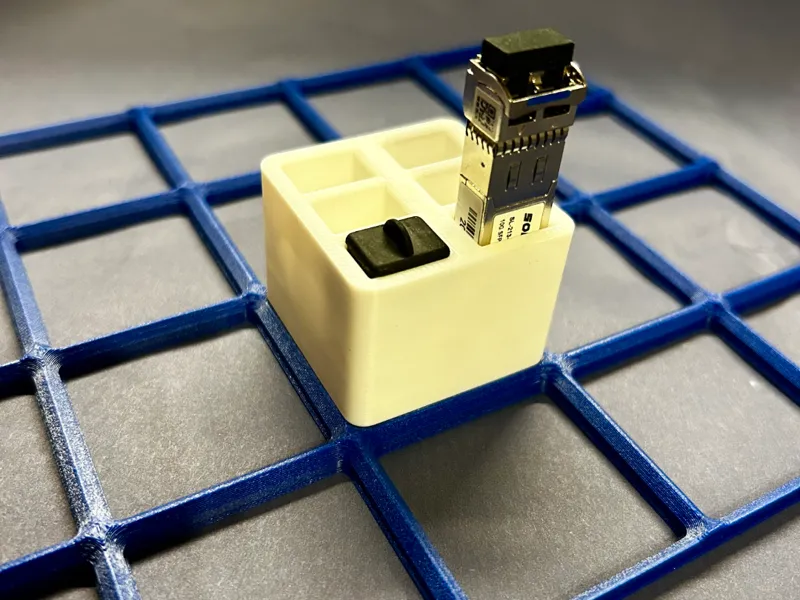 Gridfinity - 1x1 Box für 6x SFP Module 