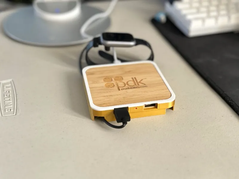Wireless Charger Base With Cable Management Bottom