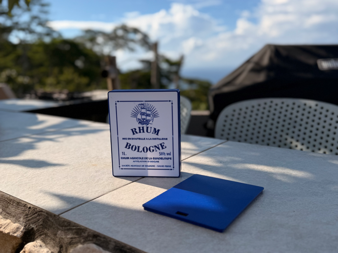 Lightbox - Vintage Rhum Bologne Poster