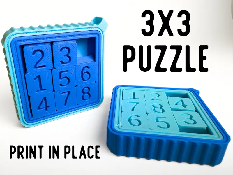 Slider Number Puzzle (3x3)