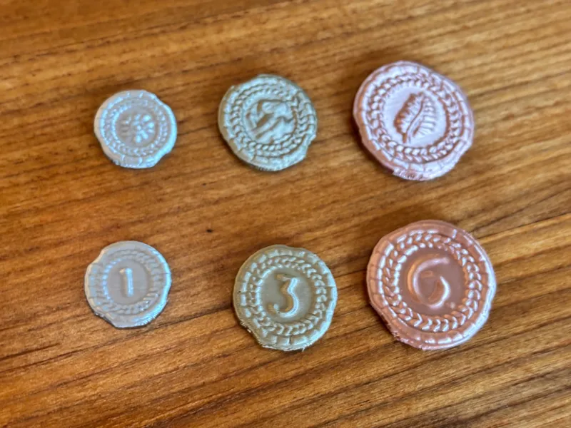 7 Wonders Coin Set