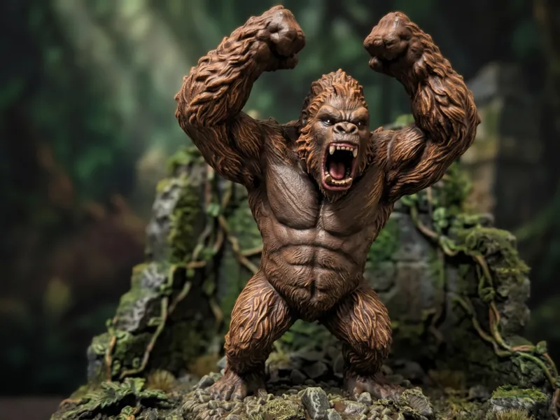 DnD Giant Ape miniature (Polymorph)