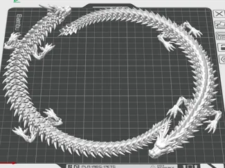 2 large dragons
