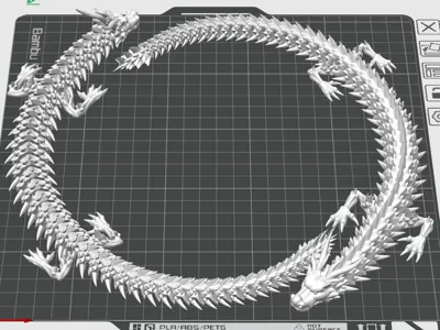 2 large dragons