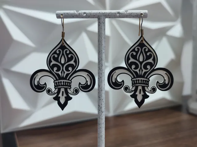 Aretes Lirio de Orleans
