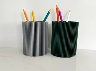 Flexi Office Desk Organiser Vase