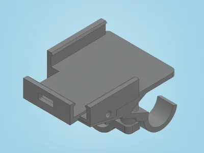 Adjustable Bicycle Phone Mount v2 