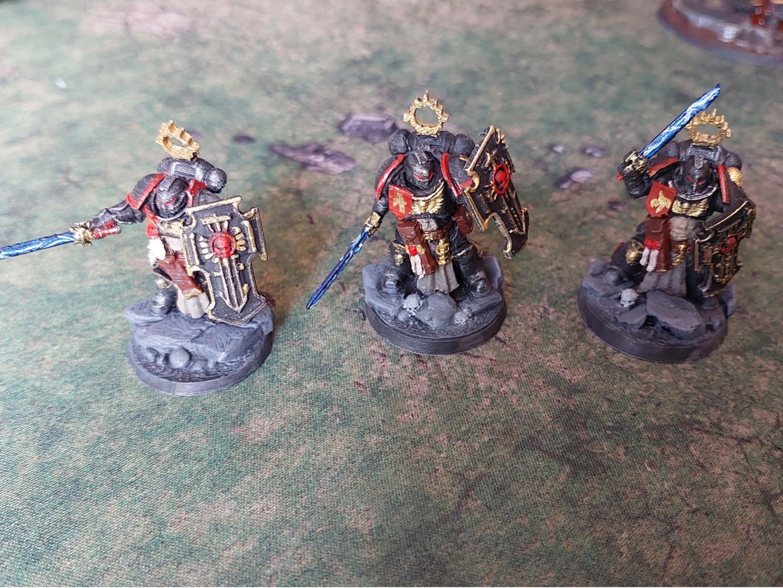 Chonky space Knights of the square table - 3D printed People, in stock in India