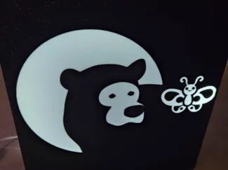Hey Bear Sensory with Butterfly LightBox!