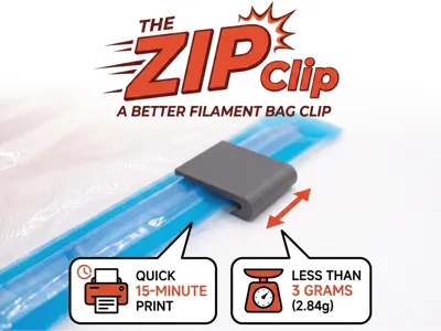 ZIP Clip - Better Fillament Seal Clip
