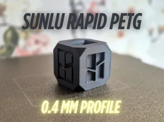 Optimized Profile for Sunlu Rapid PETG