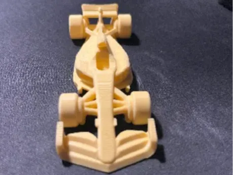 Toy car shape collectable 