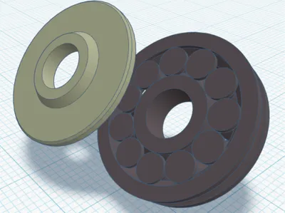 Bearing and Bearing shield for P1S Sliding Door