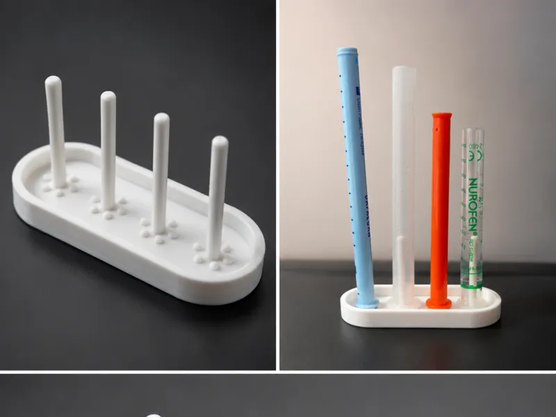 Nurofen or Dafalgan Syringe dryer holder