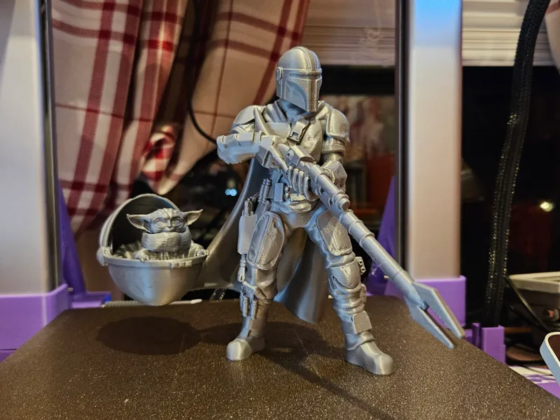 Mandalorian and Baby Grogu