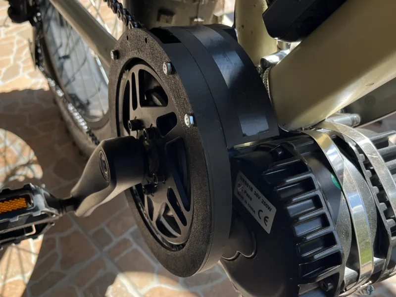 ChainGuard with Airtag Holder for Bafang BBSHD 36T