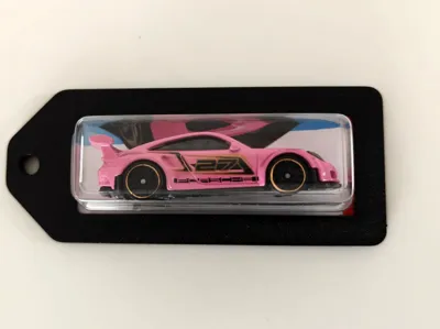 Die-Cast Car Display Keychain – Slide Case Design