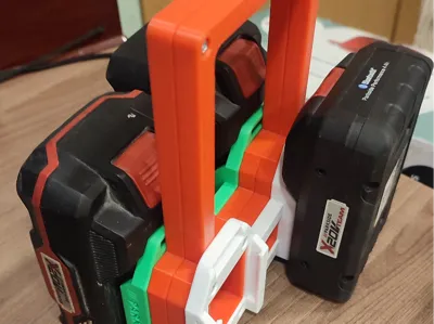 Portable Parkside 20v Battery Holder