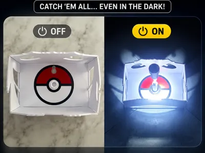 PokéBall Wall Shadow Light