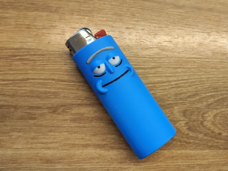 Bic-Rick lighter sleeve