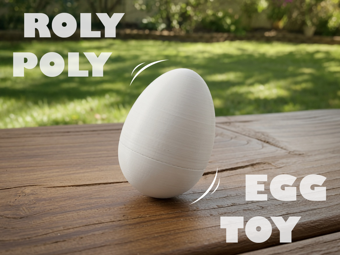 Wobbly Egg – Roly Poly Toy