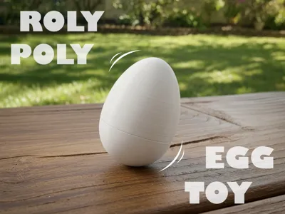 Wobbly Egg – Roly Poly Toy