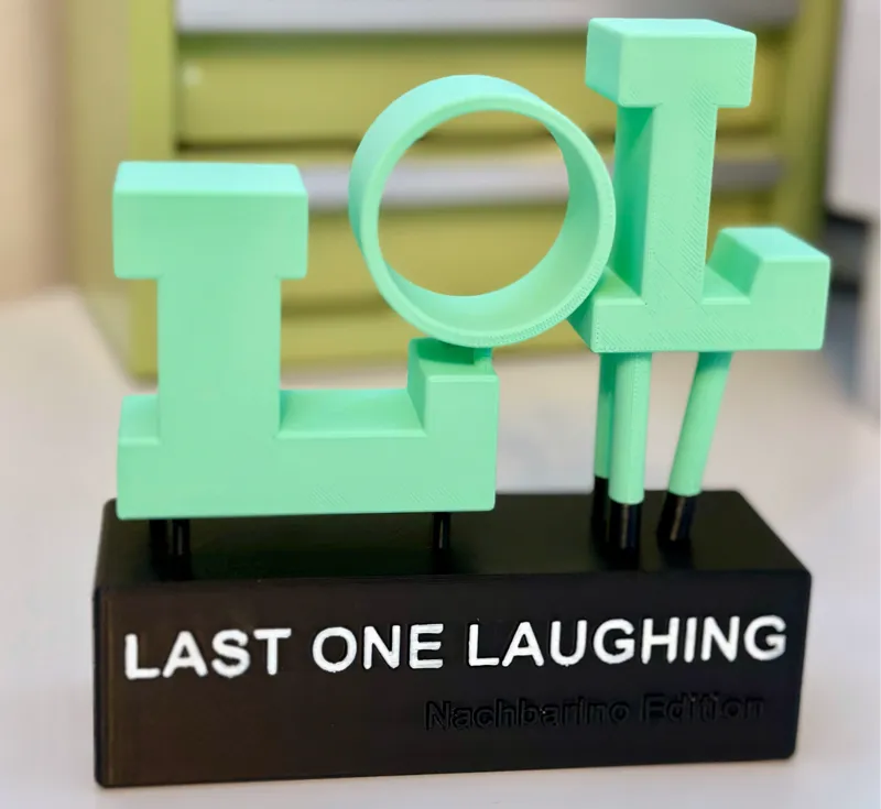 LOL - Last One Laughing Trophy