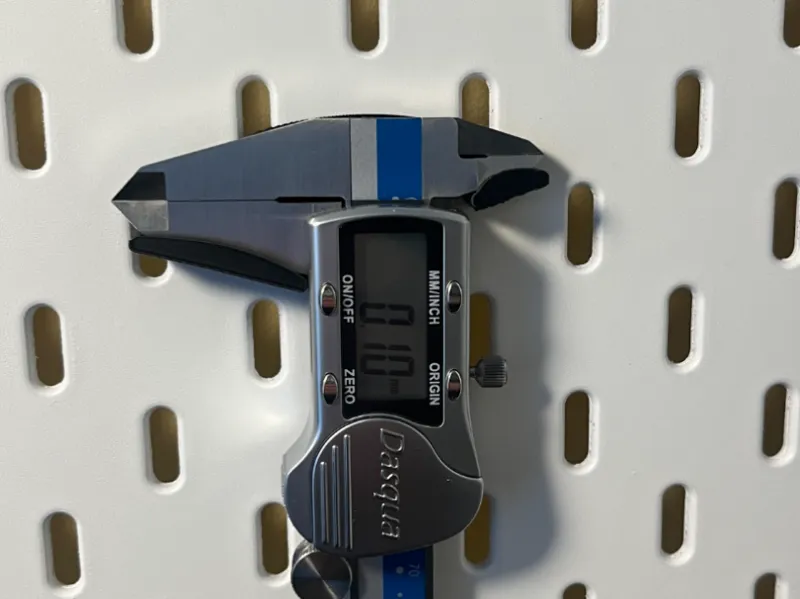 Ikea Skadis holder for Caliper