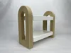 Double Arch Storage Shelf | two-tiered - by Denka Designs