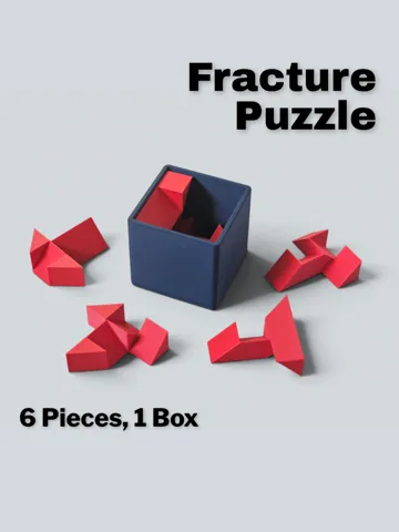 Caja o estuche: Fracture Puzzle - Very Hard 6-Piece Packing Puzzle — vista de referencia 2