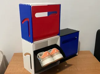 Infant Shoe Box v2 - Modular, Customizable Design