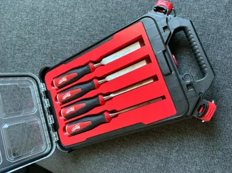 Milwaukee packout insert, milwaukee 4pc chisel set