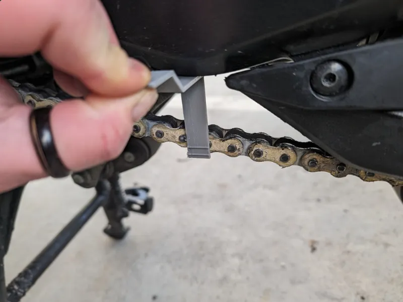 Honda X-ADV 750 chain check tool