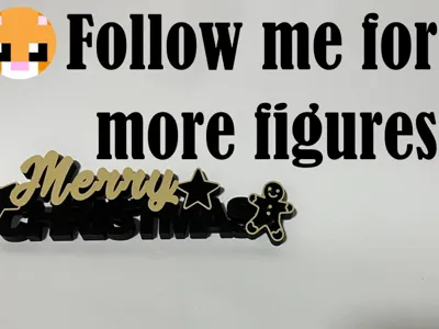 Merry Christmas lettering